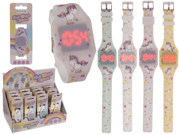 Orologio da polso per bambini, unicorno