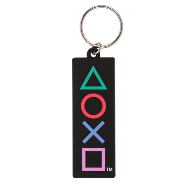 Portachiavi in metallo - Playstation