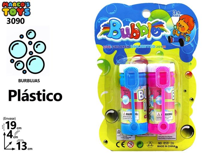 2 BOLLE DI SAPONE